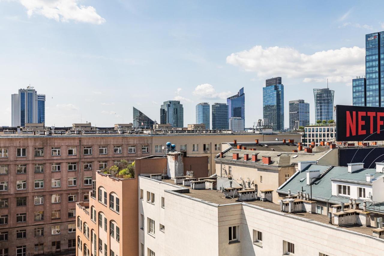 Superapart Chalubinskiego 9 Warschau Exterior foto